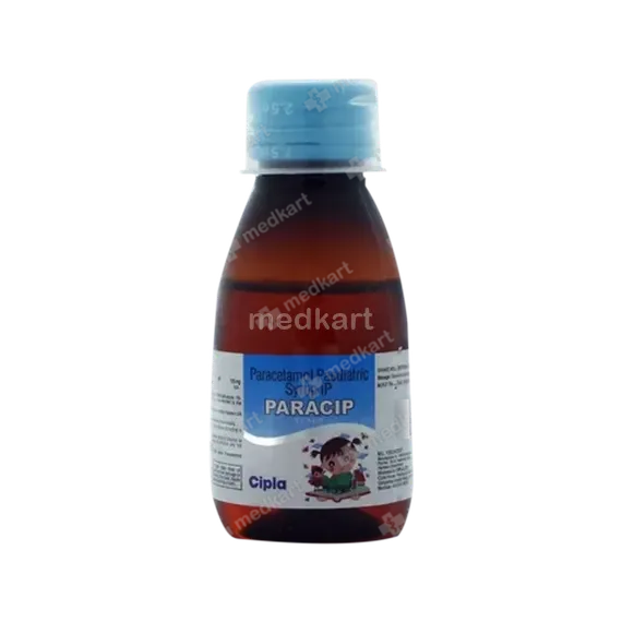 paracip syrup 125mg 60 ml